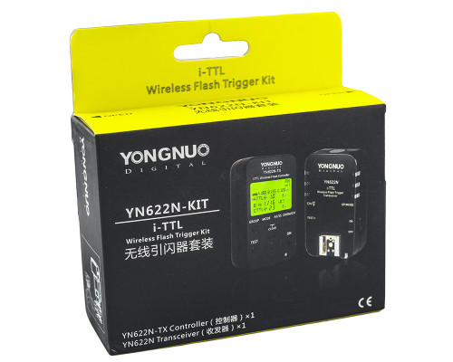 Радиосинхронизатор YONGNUO YN622N-KIT для NIKON - комплект из 2 шт