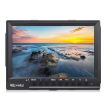 Накамерний монітор, дисплей FeelWorld FW760 7" дюймів IPS 4K HDMI Full HD 1920x1200