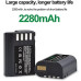 Акумулятор DMW-BLK22 аналог 2280 ma для камер Panasonic Lumix DC-S5, DC-S5 II, DC-S5 IIX, DC-GH5 II, DC-S9, DC-G9 II, DC-GH7