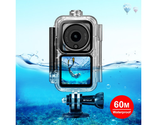 Аквабокс, водонепроникний бокс для екшн камер DJI Action 2 Camera від Puluz (PU577T)