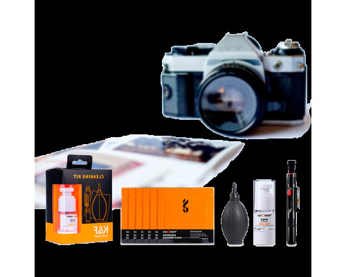 Очисний набір для фотоапарата, оптики 4 in 1 K&F Concept (SKU.1618)
