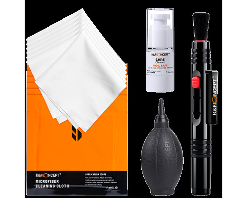 Очисний набір для фотоапарата, оптики 4 in 1 K&F Concept (SKU.1618)