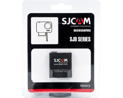 Аккумулятор для экшн камер SJCAM SJ9 Strike, SJ9 Max, SJ10 Pro, SJ10X, SJ11