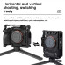 Клітка Poyinco JN-035 для фотоапаратів Sony A7 III, A7 R3 (A7R III), A7 IV — обвіс для фотоапарата