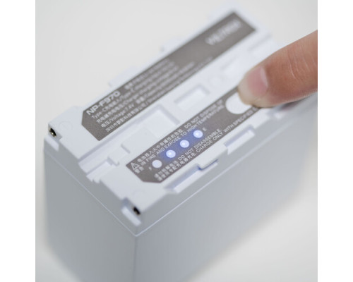 Акумулятор Viltrox L-Series NP-F970 з USB роз'ємом LED-світла та іншого (6600 ma) + кабель TYPE-C у комплекті