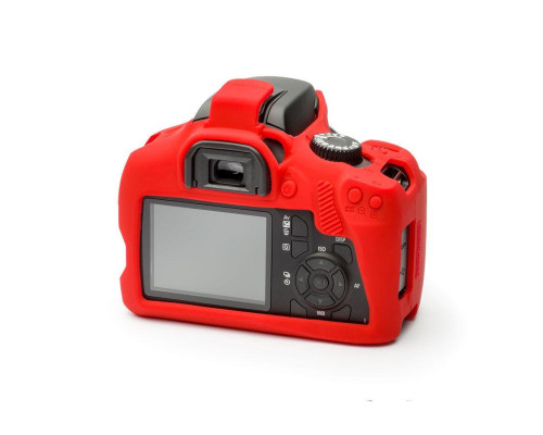 Захисний силіконовий чохол для фотоапаратів Canon EOS 4000D, 3000D — червоний