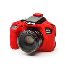 Захисний силіконовий чохол для фотоапаратів Canon EOS 4000D, 3000D — червоний