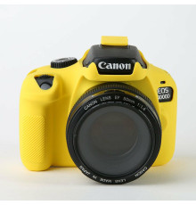 Захисний силіконовий чохол для фотоапаратів Canon EOS 4000D, 3000D — жовтий