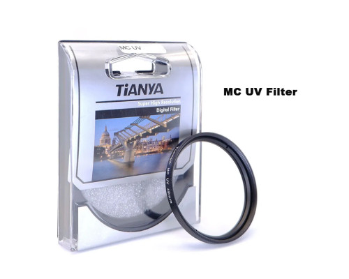 Ультрафіолетовий захисний MC UV cвітофільтр Tianya 43 мм із мультипросвітленням