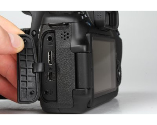 Ліва бічна гумова накладка Canon EOS 60D