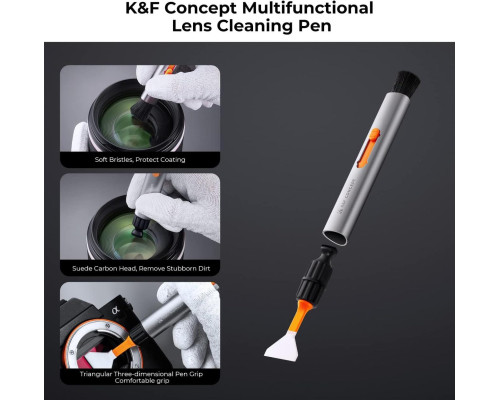 Професіанальний набір для чищення 23 в 1 для відео та фототехніки K&F Concept Optical Cleaning Kit SKU.1919