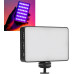 Ультратонкий, портативний RGB LED — освітлювач, відеосвітло Yelangu LW140-RGB з вбудованим акумулятором