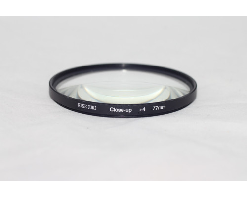 Світлофільтр - макрооб'єктив CLOSE UP +4 77mm RISE (UK)