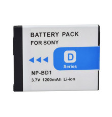 Акумулятор NP-BD1 (NP-FD1) - аналог для фотоапаратів Sony - 1200 ma
