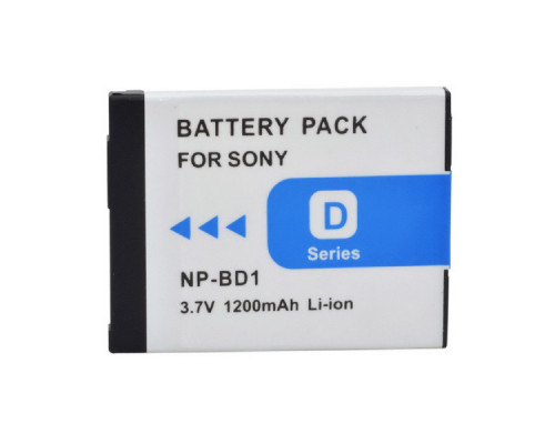 Акумулятор NP-BD1 (NP-FD1) - аналог для фотоапаратів Sony - 1200 ma