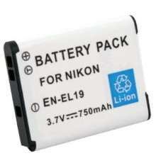 Акумулятор EN-EL19 -аналог на 750 мА для камер NIKON COOLPIX: S2500, S4100, S4150, S4200, S4300, S3100, S3200