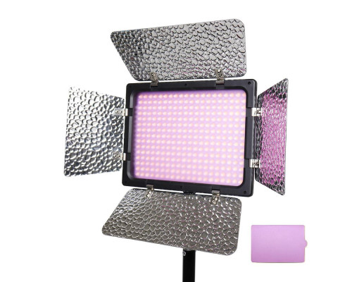 Комплект (набір) "LIGHT L" LED світло Teyeleec WS-300 II (3200-6500 K)+ мережевий адаптер + акумулятор + зарядний
