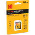 Картка пам'яті Kodak SD 64 GB (U3/V30/A1)