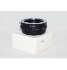 Адаптер (перехідник) SONY AF-NEX (E-mount) для камер SONY NEX-3, 5, A5000, A5100, A6000, A6300, A7, A7 II