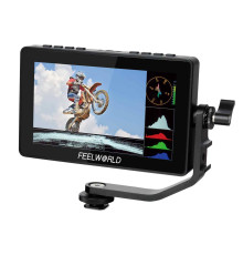 Накамерний монітор, дисплей FeelWorld F5 Pro X 5.5" дюймів, 1600 cd/m2, 4K, 3D LUT, (F5 PROX)