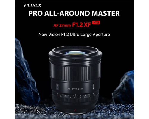 Об'єктив VILTROX AF 27 mm 1.2 XF (AF 27/1.2 XF) (автофокусний FujiFilm X)
