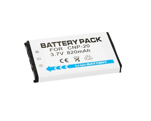 Акумулятор NP-20 (NP-20DBA, CNP-20) для фотоапаратів CASIO - аналог 820 ма