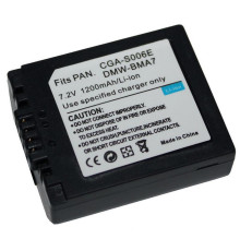 Акумулятор CGR-S006E - аналог (замінюємо з CGA-S006, CGR-S006, DMW-BMA7) для камер Panasonic - 1200 ma