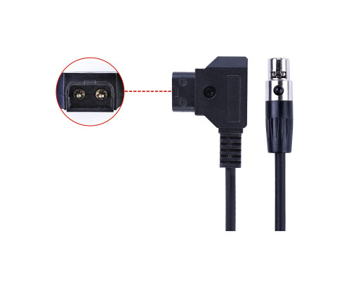 Кабель живлення D-Tap — mini-XLR 4 pin (код CC02)