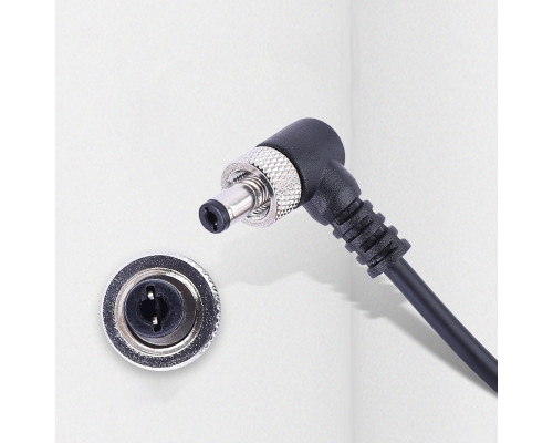 Кабель живлення D-Tap — DC 5,5х2.5 mm (D-Tap — DC5525) прямий із замком (код CC03)