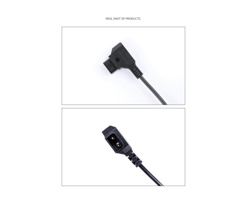 Кабель живлення D-Tap — DC 5,5х2.5 mm (D-Tap — DC5525) прямий із замком (код CC03)