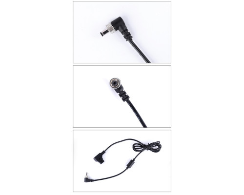 Кабель живлення D-Tap — DC 5,5х2.5 mm (D-Tap — DC5525) прямий із замком (код CC03)