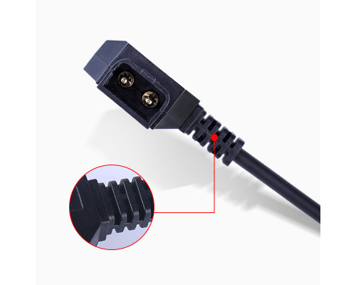 Кабель живлення D-Tap — DC 5,5х2.5 mm (D-Tap — DC5525) прямий (код CC04)