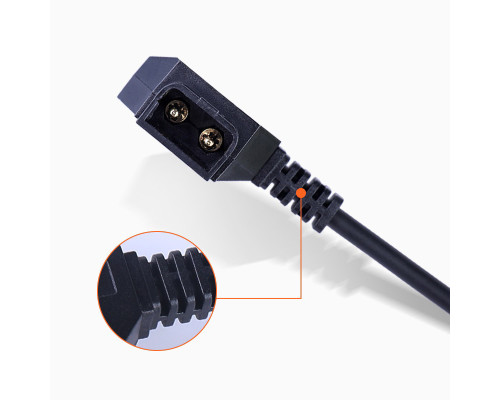 Кабель живлення D-TAP — 2-Pin Lemo (пряма головка) (код CC06)