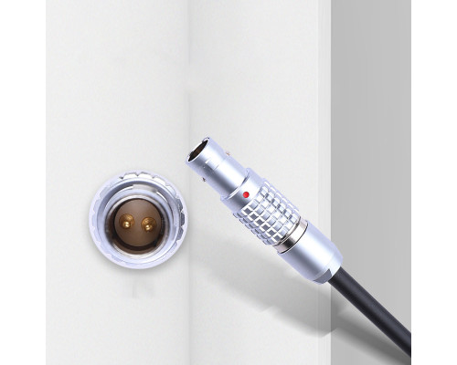 Кабель живлення D-TAP — 2-Pin Lemo (пряма головка) (код CC06)