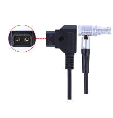 Кабель живлення D-TAP — 2-Pin Lemo (вуглова головка) (код CC07)