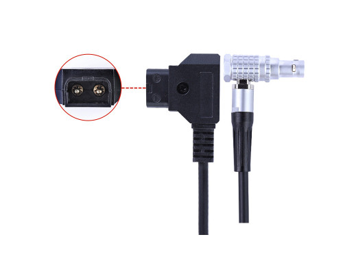 Кабель живлення D-TAP — 2-Pin Lemo (вуглова головка) (код CC07)