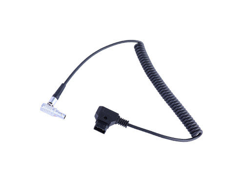Кабель живлення D-Tap — LEMO 4 pin для CANON C200/C300 MKII (вуглова головка) (код CC08)