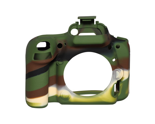Захисний силіконовий чохол Pixel для фотоапаратів Nikon D750 — камуфляж (джунглі) (код TBD0603887401B)