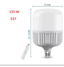 Світлодіодна LED-лампа 125 Вт для фотовідео знімання 3200-5600 K Ra95+ з пультом для студійного світла