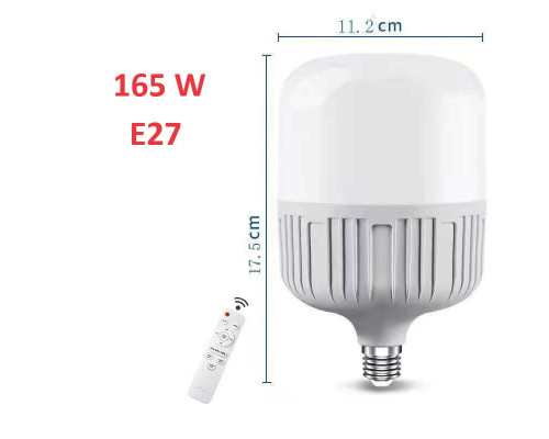 Світлодіодна LED-лампа 165 Вт для фотовідео знімання 3200-5600 K Ra95+ з пультом для студійного світла