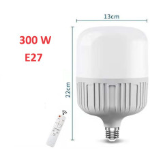 Світлодіодна LED-лампа 300 Вт для фотовідео знімання 3200-5600 K Ra95+ з пультом для студійного світла
