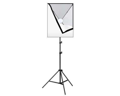 Комплект Puluz PU5070-2 (165W) (2 x софтбокса — 50 x 70 см, 2 x стійки, 2 LED-лампи — 165 ватів, пульт ДК)