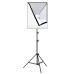 Комплект Puluz PU5070-2 (165W) (2 x софтбокса — 50 x 70 см, 2 x стійки, 2 LED-лампи — 165 ватів, пульт ДК)