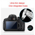 Захист основного та допоміжного LCD екрану ZOMEI для Canon 80D - загартоване скло