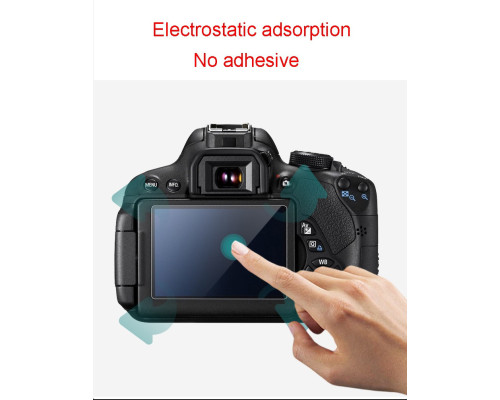 Захист LCD екрану ZOMEI для Nikon D3000 - загартоване скло