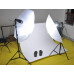 Комплект SY8000KIT-2xW: 2 x студійні фотовиди Godox — SY8000 + 2 x стійки 2.8 м + 2 парасольки на просвіт