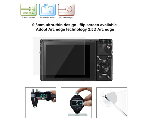 Захист LCD екрана Puluz для Sony A9 III (ILCE9M3)） - закаленное стекло (код PU5536)