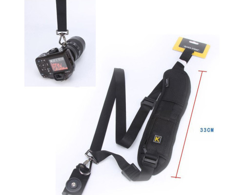 Розвантажувальний плечовий ремінь QUICK STRAP для всіх марок фотоапаратів