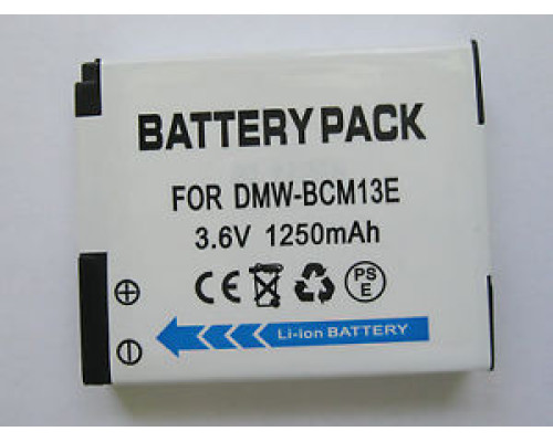 Акумулятор для камер PANASONIC - акумулятор DMW-BCM13E (DMW-BCM13) - аналог на 1250 ма