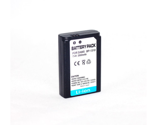 Акумулятор BP1310 (BP-1310) для камер SAMSUNG NX, NX10, NX100, NX11, NX5 - аналог 2000 ma